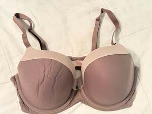 Victoria's Secret Fabulous Lined Demi Bra in Mauve Size 38D Lingerie